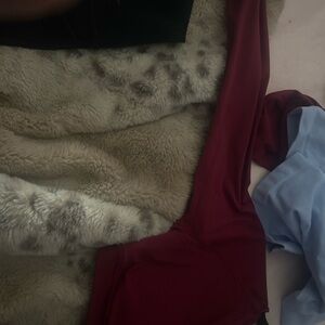 Elegant Burgundy Women's Top